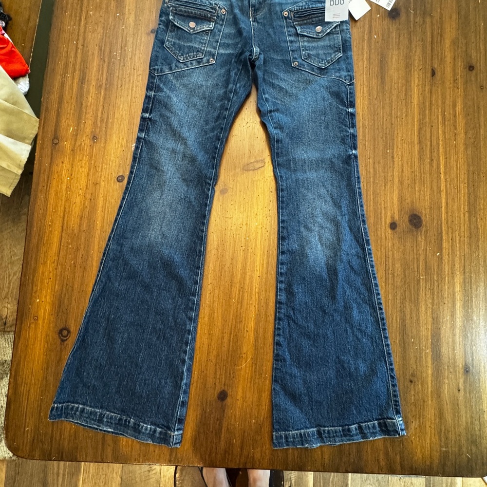 BDG Blue Flare Wide Leg Jeans Classic Style